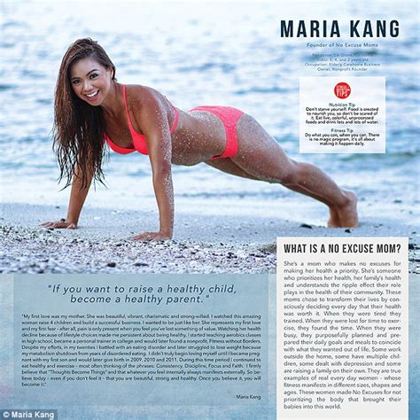 Fit Mom Maria Kang Reveals 2015 Calendar Featuring No Excuse Mothers