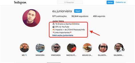 BIO Do Instagram Para Vender Como Afiliado