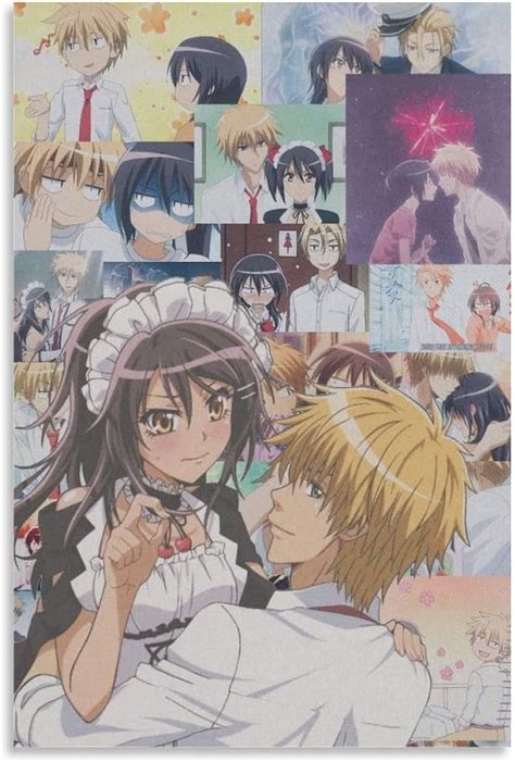 AAzaqTin Maid Sama Japanese Anime Posters Prints On Canvas Wall Art