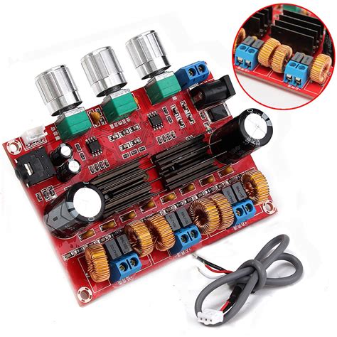 Dc12 24v Tpa3116d2 21 Channel Digital Subwoofer Power Amplifier Board