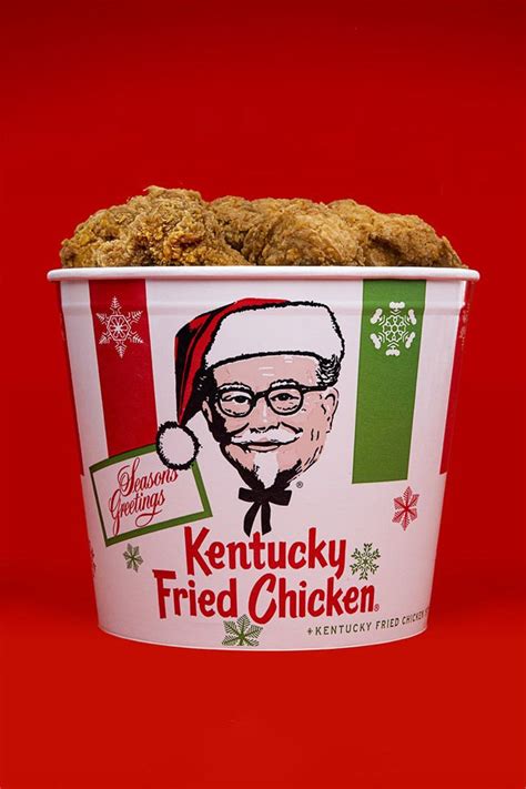 Kfc Vintage Holiday Buckets Are Out Now Franchise Restaurants Kfc