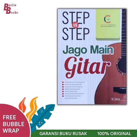 Jual Buku Musik Step By Step Jago Main Gitar Buku Alat Musik Note