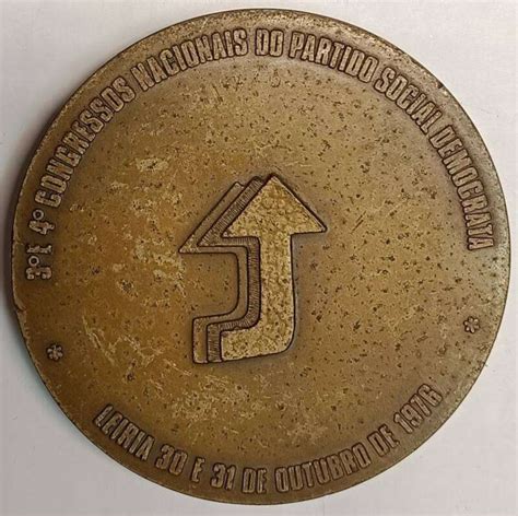 Medalha E Congressos Nacionais Do Psd Filatelia Do Chiado