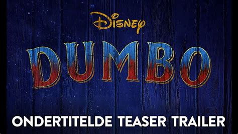 Dumbo Teaser Trailer Disney BE YouTube