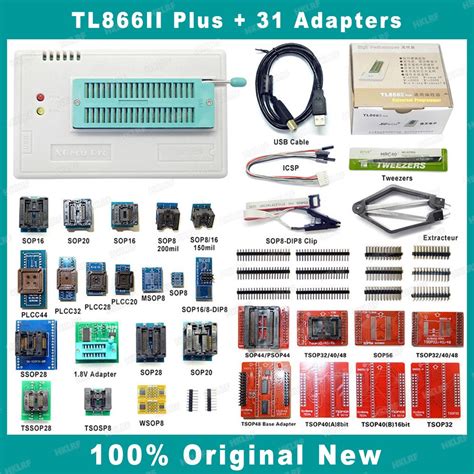 XGecu 100 Original TL866ii Plus EEPROM Programmer Better ThanTL866A CS