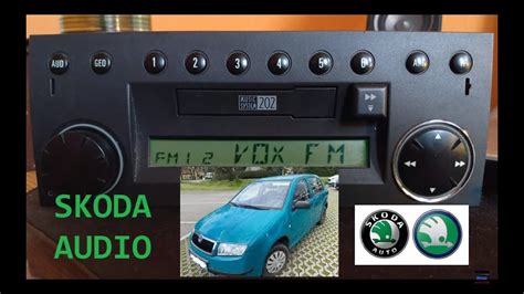 Radio Samochodowe Skoda Fabia Mk Oem Skoda Auto Radio Cassette