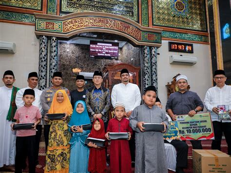 Safari Ramadhan Pemko Salurkan Bantuan Untuk Kemakmuran Masjid