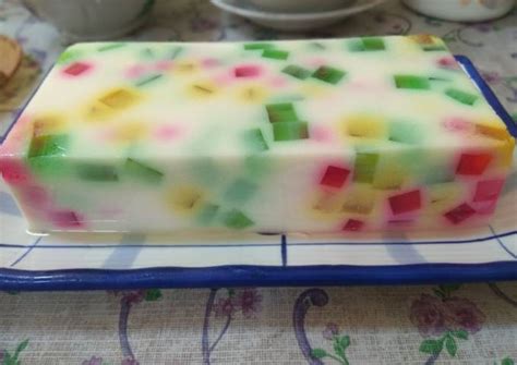 Resep Puding Mozaik Oleh Medi Jayanti Cookpad