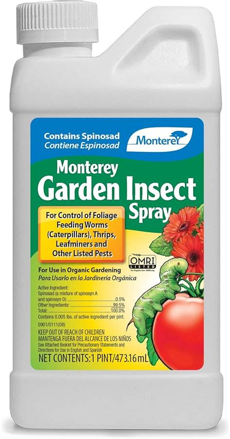 Monterey Spinosad Insecticide Organic Gardening