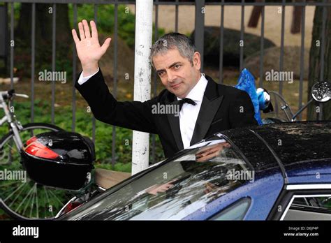 Rowan Atkinson at a photocall to promote his new movie "Johnny English ...