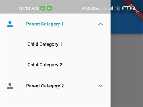 How To Add Expandable Navigation Menu On Drawer In Flutter