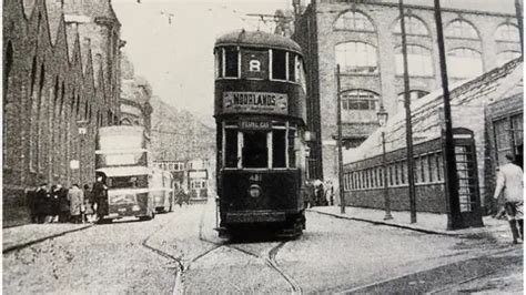 Leeds Tram Tracks Unearthed During City Centre Roadworks