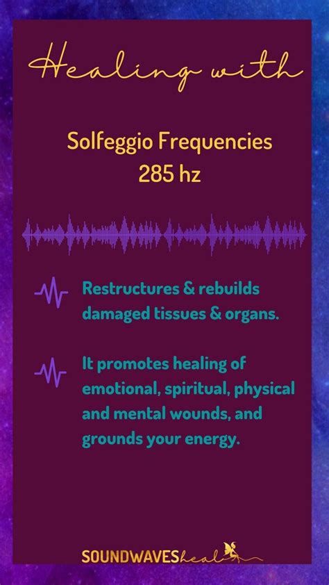 Healing with solfeggio frequencies – Artofit