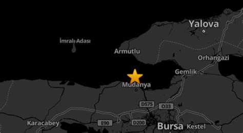 Son dakika Marmara Denizi nde 3 6 büyüklüğünde deprem Güncel