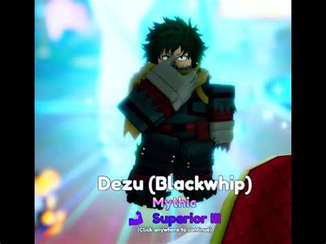 Lvl Deku Showcase In Anime Adventures Youtube