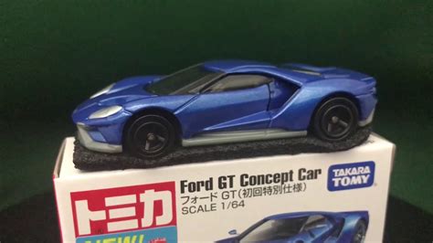 Tomica No19 Ford Gt Concept Car Limited Edition Sep 2017 Youtube