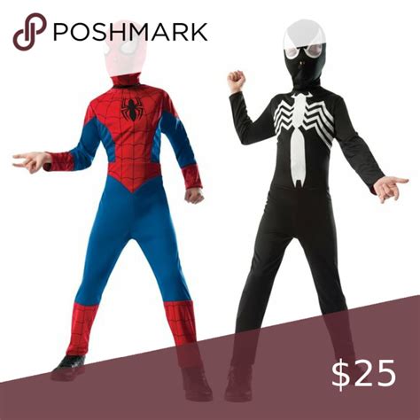 Spiderman Venom Reversible Costume Blue Suit Spiderman Costumes