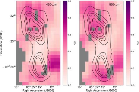 Maps Of The Alfv N Mach Number In The Omc Region At M Left