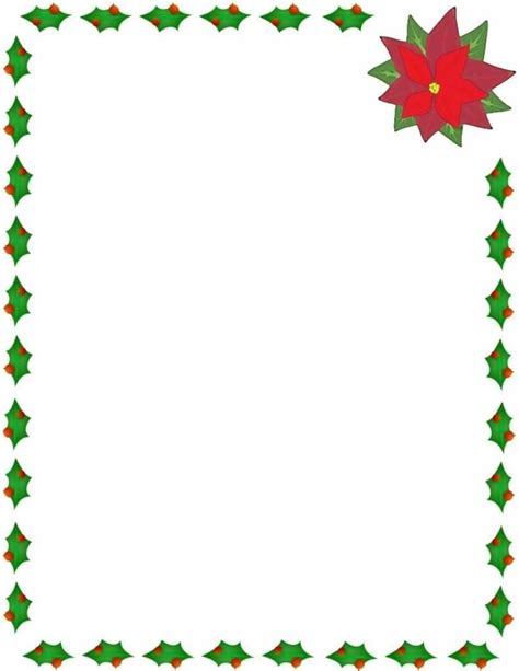 Christmas Border For Word Document – Calep.midnightpig.co Regarding ...