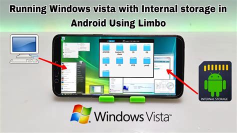 Running Windows Vista With Storage Accessable In Limbo PC Emulator