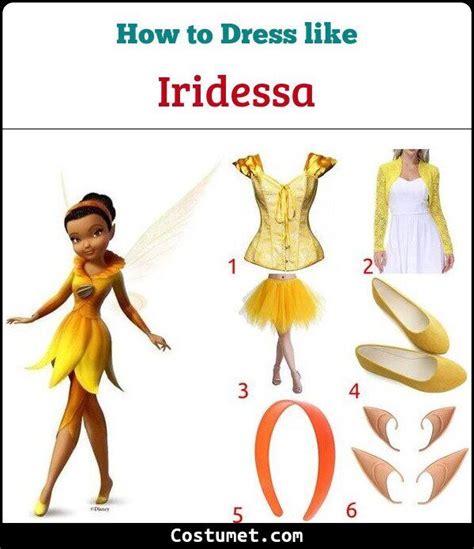 Iridessa Disney Fairies Costume For Cosplay Halloween 2022 In 2022