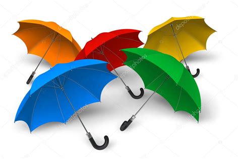 Color Umbrellas Stock Photo By Scanrail