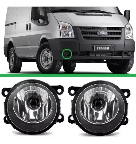 Farol Milha Ford Transit 2007 2008 2009 2010 2011 Par Frete grátis