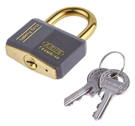 Xr Gy Abus Abus Key Weatherproof Brass Safety Padlock Mm