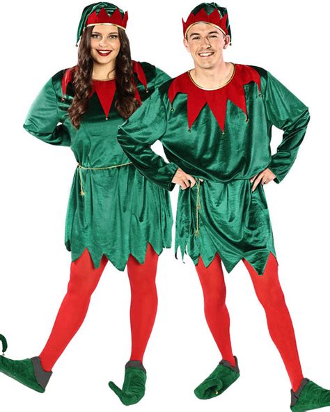 Santas Favourite Elf Adult Christmas Costume