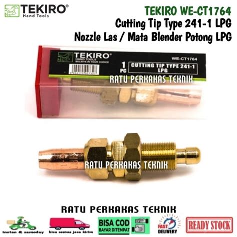 Jual Mata Blender Potong Las LPG Model A Nozzle Nozel Tekiro Cutting