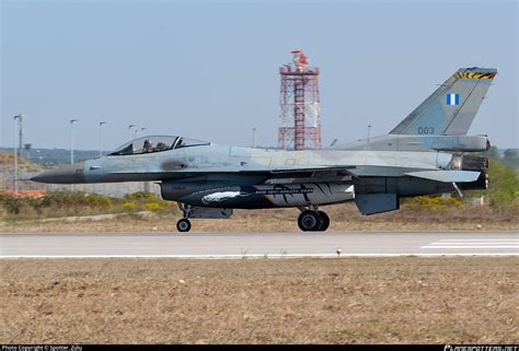 003 Hellenic Air Force General Dynamics F 16c Fighting Falcon Photo By