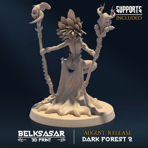 Deepkeeper Shaman Nude B STL File For Cults
