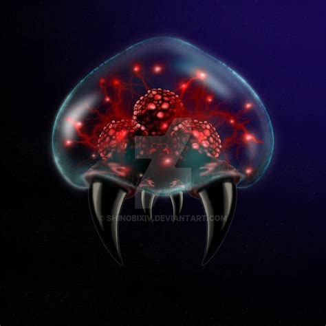 Metroid Larva By Shinobixiv On Deviantart