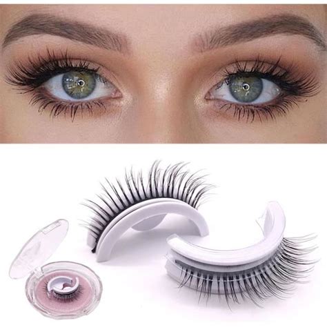 Cils Autocollants R Utilisables Sans Colle Ni Eye Liner Pour