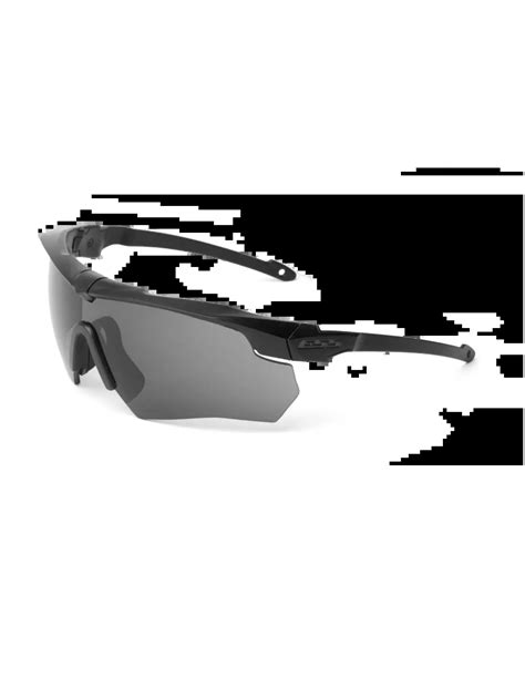 Ess® Crossbow Suppressor Ballistic Glasses Black Smoke Gray