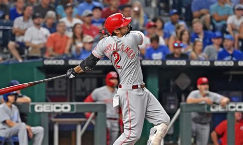 Reds – Royals: Nick Castellanos hit home run during somber moment