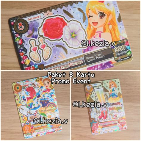 Jual Kartu Aikatsu Murah Paket Event Shiny Collection Happy Rainbow