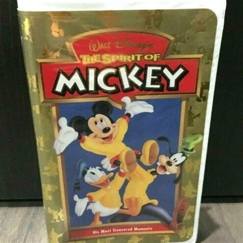 Disney Media The Spirit Of Mickey Vhs Clamshell Only Poshmark