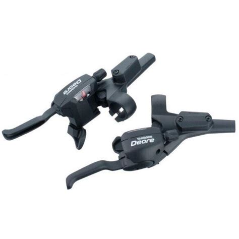 Manete Combo Frana Schimbator Shimano ST M535 L DEORE NEGRU Set 9x3