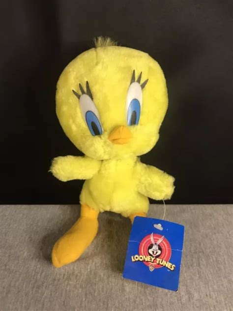 Looney Tunes Tweety Pie 11 Tall Soft Plush Toy Teddy Play By Play Vintage 1997 £9 99 Picclick Uk