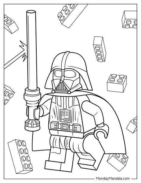 Darth Vader Coloring Page