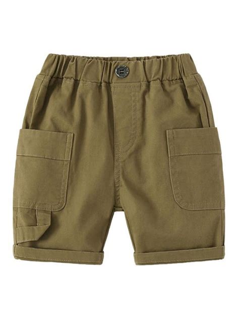 Cottonkind Army Green Cargo Shorts Edamama