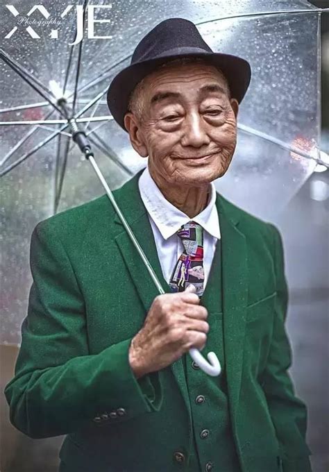 孫子給85歲爺爺拍了一組照片，結果帥遍了全世界！ 每日頭條