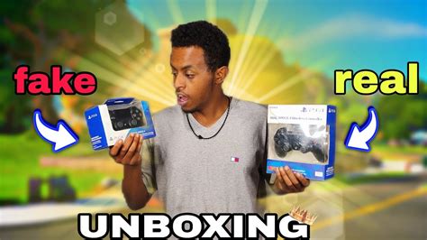 Unboxing Ps Controller Real Vs Fake How To Tell Difference