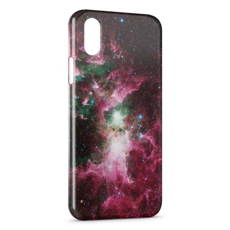 Coque Iphone X Xs Red Galaxy Pixypia