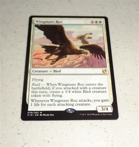 1x Wingmate Roc X1 Nm Commander 2019 C19 Magic The Gathering Mtg Ebay