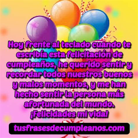 Feliz Cumpleaños Esposo | Mensajes y Frases ¡¡Muy Bonitos!!