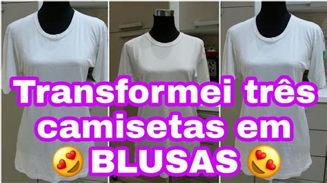 customizaçao Três ideias para customizar camisetas Como transformar