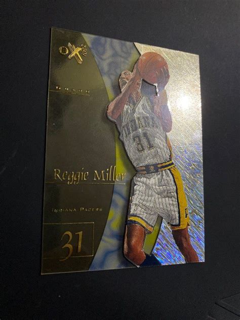 Reggie Miller Ex Acetate Collectible Cards Hobbies Toys Toys