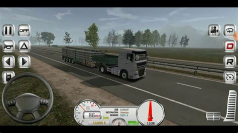 Euro Truck Driver Game Android Gameplay Youtube